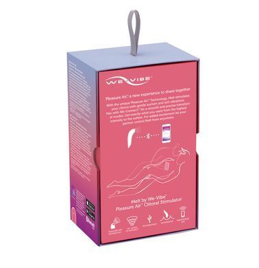Вакуумний смарт-стимулятор для пар We-Vibe Melt Coral, зручно поєднувати з проникним сексом SO6927 фото
