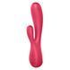 Смарт вибратор-кролик Satisfyer Mono Flex Red, 2 мотора, управление через интернет SO3900 фото 2