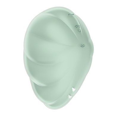 Вакуумний стимулятор з вібрацією Satisfyer Cloud Dancer Mint SO8973 фото