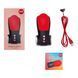 Мастурбатор для головки пениса Fun Factory COBRA LIBRE II black/red, 2 мотора, игра без рук SX0967 фото 5