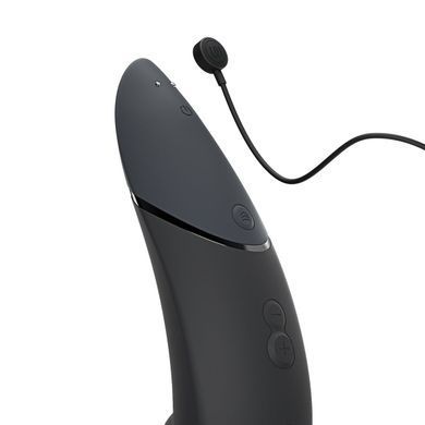 Вакуумний кліторальний стимулятор Womanizer Next Black, 3D Pleasure Air, 14 рівнів інтенсивності SX0530 фото