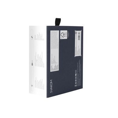 Вакуумный клиторальный стимулятор Svakom Pulse Pure Navy Blue, 5 режимов, 5 интенсивностей в каждом SO6994 фото