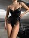 Спокусливе жіноче боді чорний 271/D фото 1