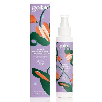 Массажное масло Goliate Huile De Massage Aphrodisiaque 100 мл, органическое, согревающий эффект SX3016 фото