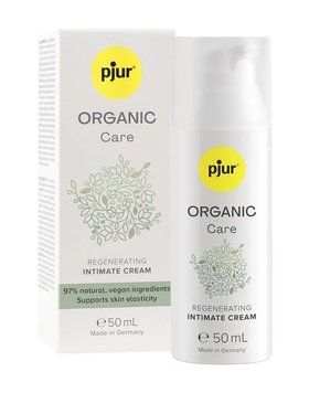 Органический крем для интимного ухода pjur ORGANIC Care 50 мл, восстанавливающий SX3124 фото