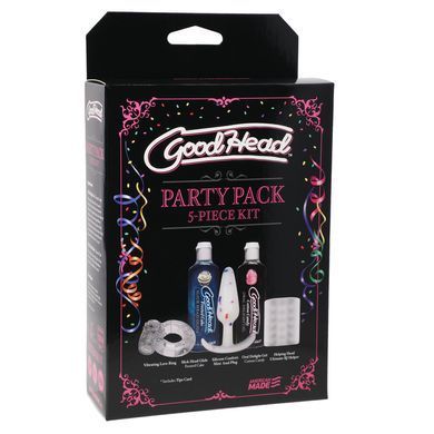 Набор Doc Johnson GoodHead - Party Pack &ndash; 5 Piece Kit SO6064 фото
