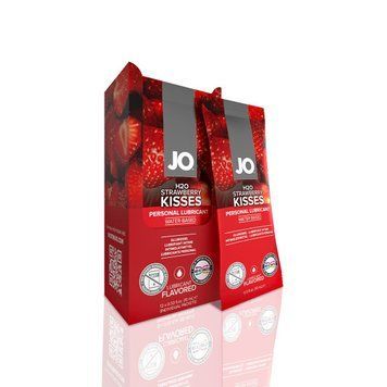 Набір лубрикантів Foil Display Box &ndash; JO H2O Lubricant &ndash; Strawberry &ndash; 12 &times; 10ml SO6161 фото