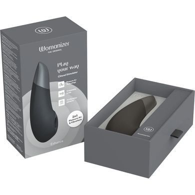 Вакуумний кліторальний стимулятор Womanizer Enhance Black SX2519 фото