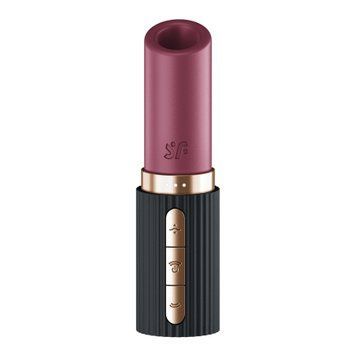 Вакуумний стимулятор Satisfyer Deep Kiss, магнітна технологія 3D Air Pulse, 30 режимів, кришечка SX3554 фото