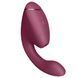Двойной вакуумный клиторальный стимулятор с вибрацией Womanizer Next Duo - Dusky Pink SX3868 фото 2