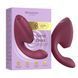 Двойной вакуумный клиторальный стимулятор с вибрацией Womanizer Next Duo - Dusky Pink SX3868 фото 15