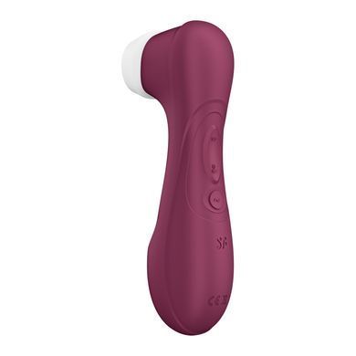 Вакуумный клиторальный стимулятор Satisfyer Pro 2 Generation 3 with Liquid Air Wine Red SO7772 фото