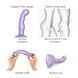 Насадка для страпона Strap-On-Me Dildo Plug P&G Lilas Metallic XL SO9006 фото 3