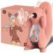Вакуумный стимулятор с вибрацией KISTOY Miss UU Orange, игрушка 2-в-1 SO3619 фото 3
